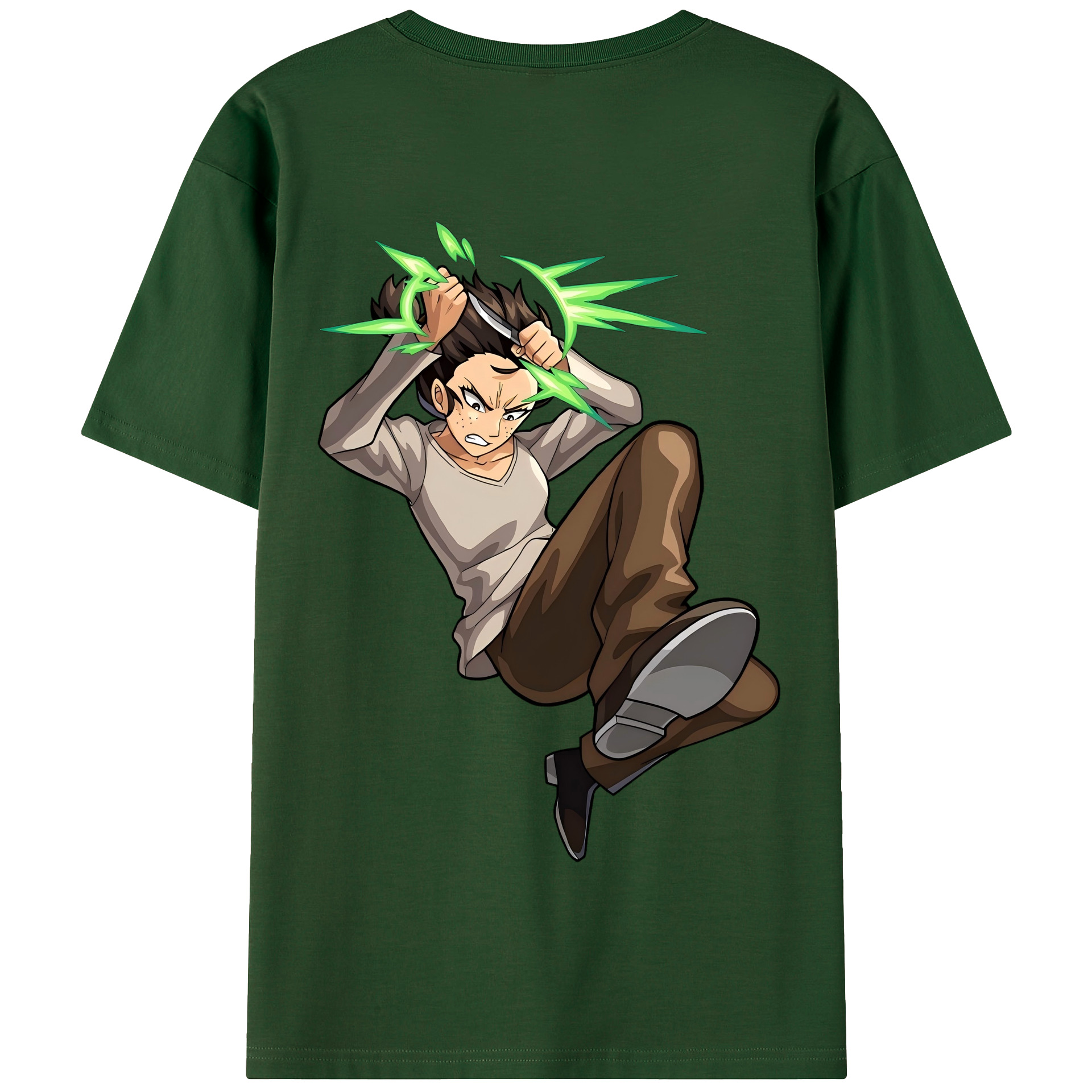 （画像用） 進撃の巨人 Attack on Titan 綿100％半袖Tシャツ（背面プリント）